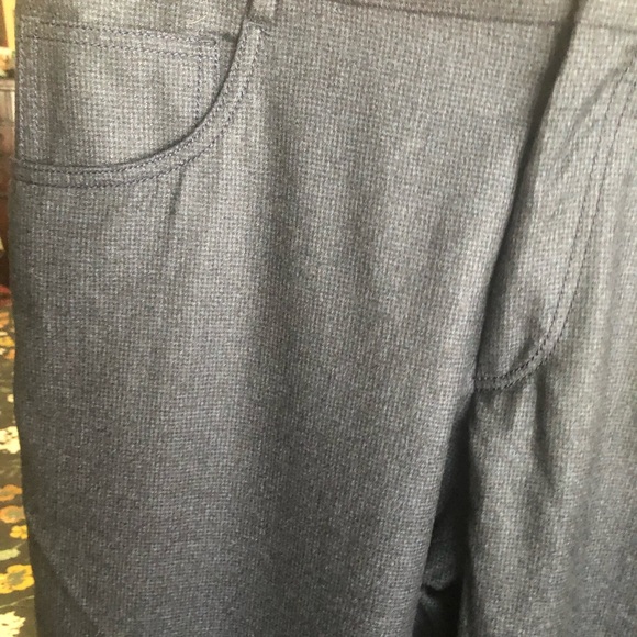 Mens designer slacks. Blue and black check. Light weight. New. - Picture 5 of 5